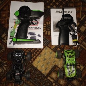 Rc cars 1/43 scale 2 pack